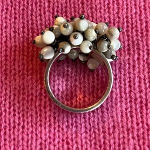 EXEX 925 Beaded Ring